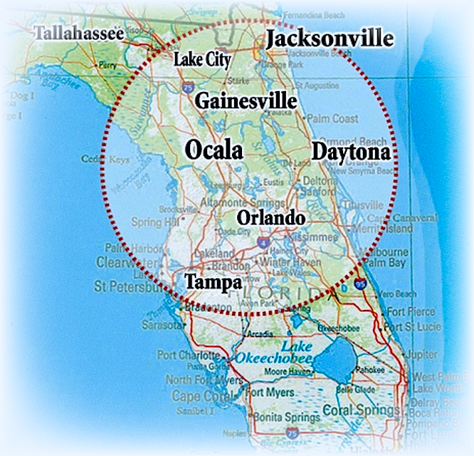 Where Is Ocala Florida On The Map